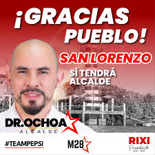 Dr. Darwin Ochoa Alcalde San Lorenzo 2026-2030