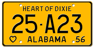 Alabama License Plates Classic New And Custom Licenseplates Tv