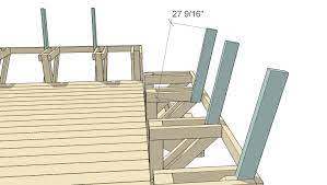 If your fortunate enough to have a tree. Remodelaholic How To Build Space Saving Deck Benches For A Small Deck