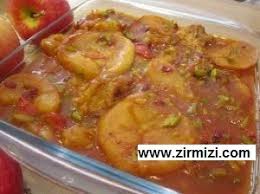 نتیجه تصویری برای خورش سیب