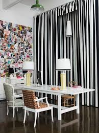 Black And White Striped Drapes Decorating Your Room Using Black And White Striped Curtains Goodworksfurnit In 2020 Black And White Living Room Curtains Living Room Mismatched Living Room Furniture