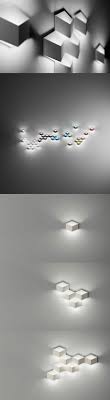 3d Module Wall Lamp Top Creative Works Wall Lamp Design Lighting Inspiration Lamp Design