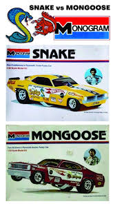 Vintage Snake Vs Mongoose Model Kits Plastic Model Kits Cars Model Cars Kits Model Kit