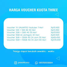 Paket internet 3 tri murah sangat populer di tahun 2020 berkat adanya paket aon 3 (always on). Pasar Kuota Photos Facebook
