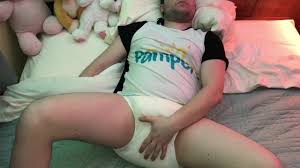 Naughy Soggy Diaper Rub Abdl: Gay Twink Twink Porn