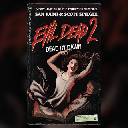 swipe for closer looks) I've always wanted to do the cover art for a horror  movie novelization. And since they never actually made novelizations for  the original Evil Dead trilogy, I thought