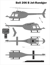 Bell 206 Blueprint Download Free Blueprint For 3d Modeling In 2020 Blueprints Aviation Engineering 3d Model