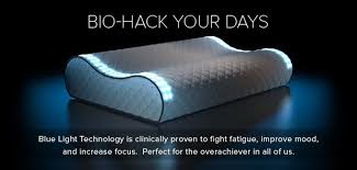 The Sunrise Smart Pillow Tracks Your Sleep Wakes You With Light Streams Your Favorite Music And Reinvents The Alarm Clock Pillows Technology Improve Mood