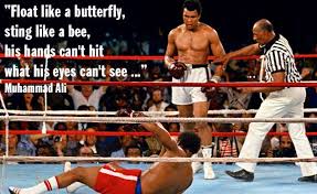 Explore all famous quotations and sayings by muhammad ali on quotes.net. Quot Float Like A Butterfly Sting Like A Bee Quot Remembering Muhammad Ali 039 S Greatest Quotes New York Daily News Scoopnest