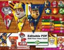 100 Pages Imprimables Paw Patrouille Anniversaire Partie Decoration Numer Soiree Patrouille Pattes Decoration Pat Patrouille Animation Anniversaire