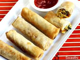 Spring Rolls Recipe How To Make Veg Spring Rolls Recipe Spring Roll Recipe Veg Spring Rolls Vegetable Spring Rolls