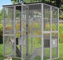 Amazon.com: DWVO Cat House - Caja para gatos de 71 pulgadas ...