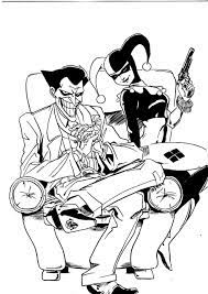 Printable harley quinn and joker coloring pages. Joker Cartoon Coloring Pages Novocom Top