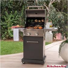 The 2021 grilling season is upon us! Kitchenaid 2 Burner Stainless Steel Gas Barbecue Grill