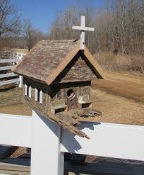 Our newest addition is the church style dublin birdhouse, which features a tall steeple and classic chapel architecture. Church Bird House