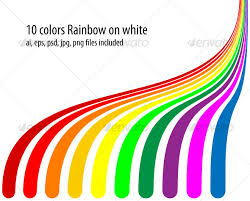 Biv is the name of an imaginary person and associate the colors with the letters in the name. Rainbow With 10 Colors Novocom Top