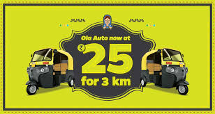 travel at rs 25 for 3 kms on ola auto in mumbai