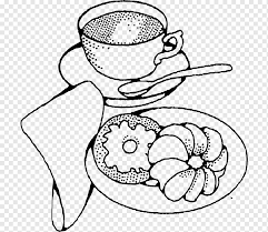 Gambar makanan dan minuman kartun hitam putih. Coffee Donuts Ilustrasi Makanan Dan Minuman Tempat Siap Pakai Pastry Coffee Putih Wajah Makanan Png Pngwing