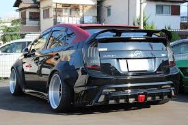 Trying out some of nab's mods. Toyota Prius Modified Custom Widebody Slammed Stance Black Toyota Prius Custom Prius Custom Toyota Hybrid