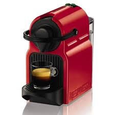 The barcode tech automatically differentiates between traditional coffee capsules and espresso capsules, saving you time and energy. Nespresso Krups Inissia Yy1531fd Capsule Espresso Machine Ruby Red Nespresso Coffee Machines West Midlands