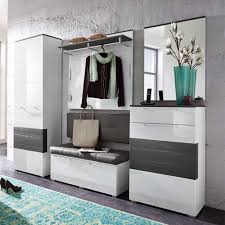 Cibao Garderobenset Grau Hochglanz Weiss Garderobenset Cibao In Weiss Hochglanz Grau Dieses Wunders Garderobenset Garderoben Set Garderoben Set Weiss