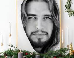 Impresión de retrato de Jesucristo, pintura de Jesús, retrato de Jesús,  imagen de Jesús, arte cristiano, imagen de Jesucristo LDS, arte LDS, regalo  ...