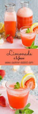 Limonade A La Fraise Recette Limonade A La Fraise Recettes De Cuisine Limonade