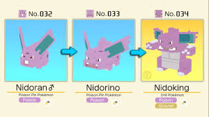 47 Unfolded Nidorina Evolution Chart