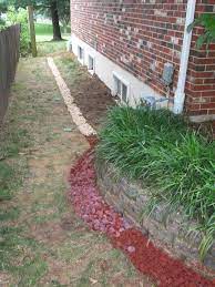 That way the frost can't p. Finished French Drain French Drain French Drains Downspout Extension