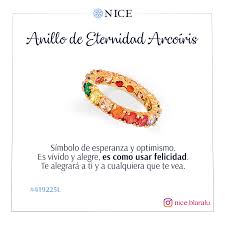 Anillos Nice Eternidad Arcoiris En 2020 Anillos De La Eternidad Anillo Anillos