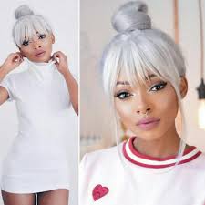 White hair to black hair naturally white hair, white hair. Best 20 White Hair Ideas For An Unforgettable Look Yve Style Com