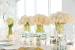 All White And Gold Wedding Decor