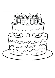 Divide batter evenly into 7 bowls. Birthday Cake Coloring Page In 2021 Cupcake Coloring Pages Fruit Coloring Pages Free Kids Coloring Pages