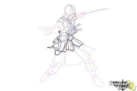 Assassin's creed coloring pages are a good way for kids to develop their habit of coloring and painting, introduce them new colors, improve the creativity and motor skills. How To Draw Edward Kenway From Assassins Creed Iv Black Flag Drawingnow