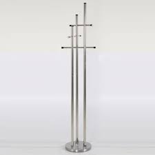 View all product details & specifications. 74 18 Stainless Steel Coat Hanger Trio Coat Rack Silver Displays Outlet Online Display Signs Retailer