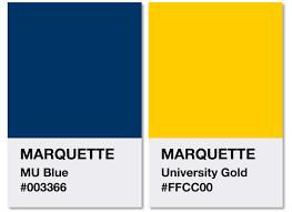 Marquette University S Web Colors Mu Blue Postmarq Miscellanea On Marquette University Marquette University Marquette Web Colors