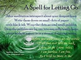 A Spell For Letting Go Could Also Use Coins Meditate On Each One About A Specific Thing You Want To Let Go Of A Wiccan Spell Book Spelling Spells Witchcraft
