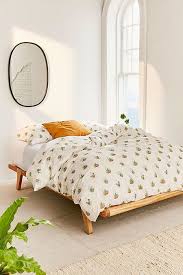 Terrarium Print Duvet Cover Set Duvet Cover Sets Bed Urban Outfitters Bedding
