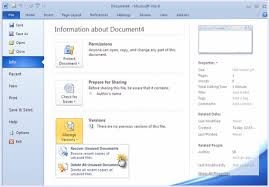 Then finally click on the 'save as' button to save your document. How To Recover Unsaved Ms Word Document Safe Tricks