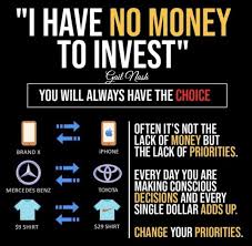 Decide What You Want Then Decide What You Are Willing To Change To Get It Priorities Decisions Choices Investing Money Management Advice Finance Investing