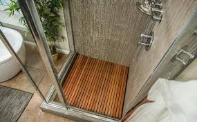 Diy Wooden Slat Shower Floor Home Family Shower Floor Teak Shower Floor Teak Shower