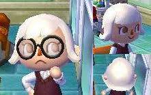 When getting a haircut or makeover, harriet will push a button, and a large, hairdryer looking device will cover the player's entire head. Hair Style Guide Animal Crossing Wiki Fandom