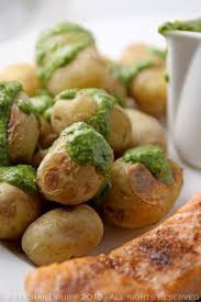 Papas Arrugadas Con Mojo Verde Canary Islands Wrinkled Potatoes Cooksister Food Travel Photography Recipe Food Spain Food Potatoes