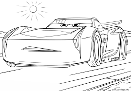 Pour réussir ce coloriage cars difficile, voici quelques conseils. Coloriage Jackson Storm From Cars 3 Disney Dessin Cars A Imprimer