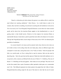 Check spelling or type a new query. Great Gatsby Thesis Statements Describe A Party Essay