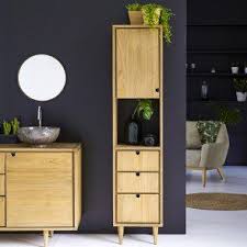 Badschrank Aus Eiche Serena Oak 30 Hochschrank Schrank Badschrank