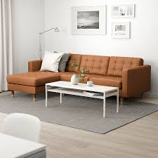 Kivik canape avec meridienne hillared anthracite ikea. Landskrona Grann Bomstad Golden Brown 3 Seat Sofa Width 242 Cm Ikea En 2020 Salon Marron Salon Canape Salon Avec Canape Brun