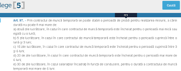 O altă portiță de scăpare găsim și în cazul angajaților care se află în perioada de probă (găsești mai multe detalii despre perioada de probă aici). Ce Este Important SÄƒ Stim Despre Perioada De ProbÄƒ DuratÄƒ Avantaje Si Dezavantaje Legestart