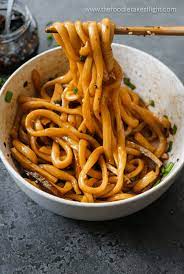 Beef udon (niku udon) is a japanese comfort dish made of tender sliced beef seasoned and stir despite its simplicity, this beef udon recipe is packed with tons of flavors! One Bowl Shoyu Udon Soy Sauce Noodles The Foodie Takes Flight