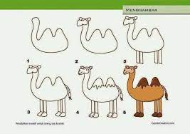 epingle par audrey hayette sur enfants dessin chameau petit coloriage hippocampe